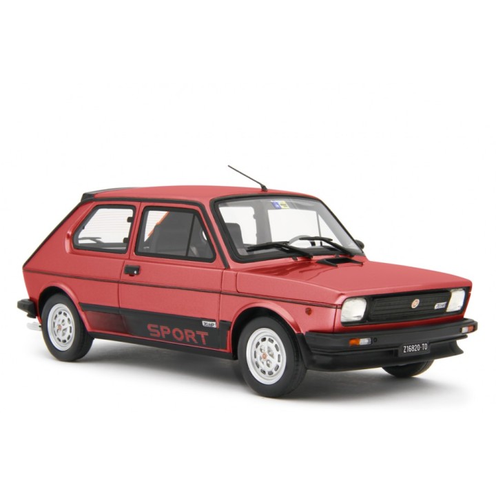 Fiat 127 Sport 1981 červená, Laudoracing-Model 1:18
