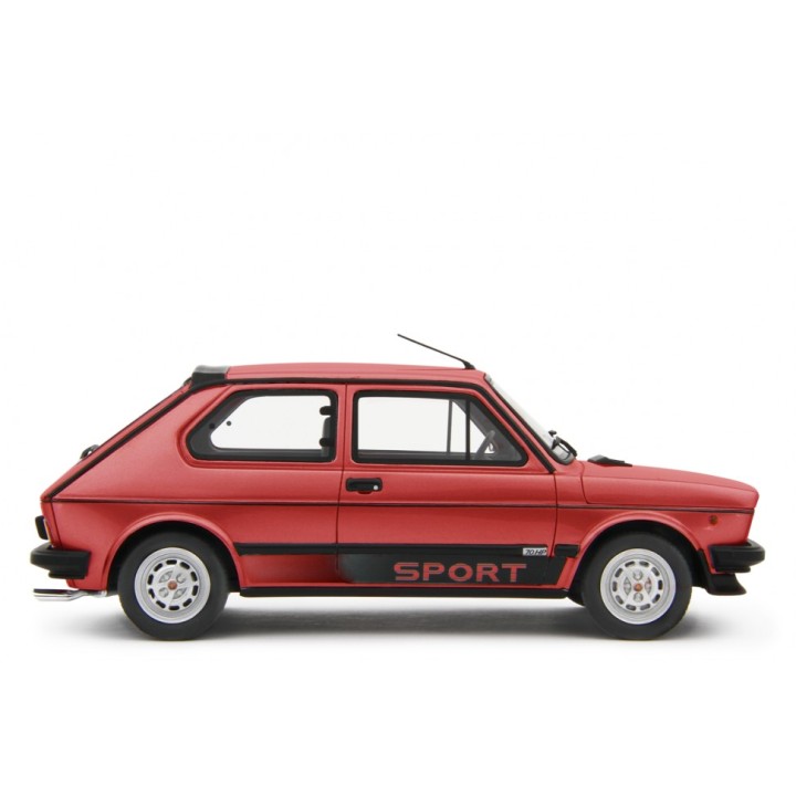 Fiat 127 Sport 1981 červená, Laudoracing-Model 1:18