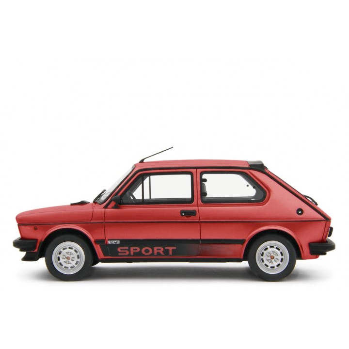 Fiat 127 Sport 1981 červená, Laudoracing-Model 1:18