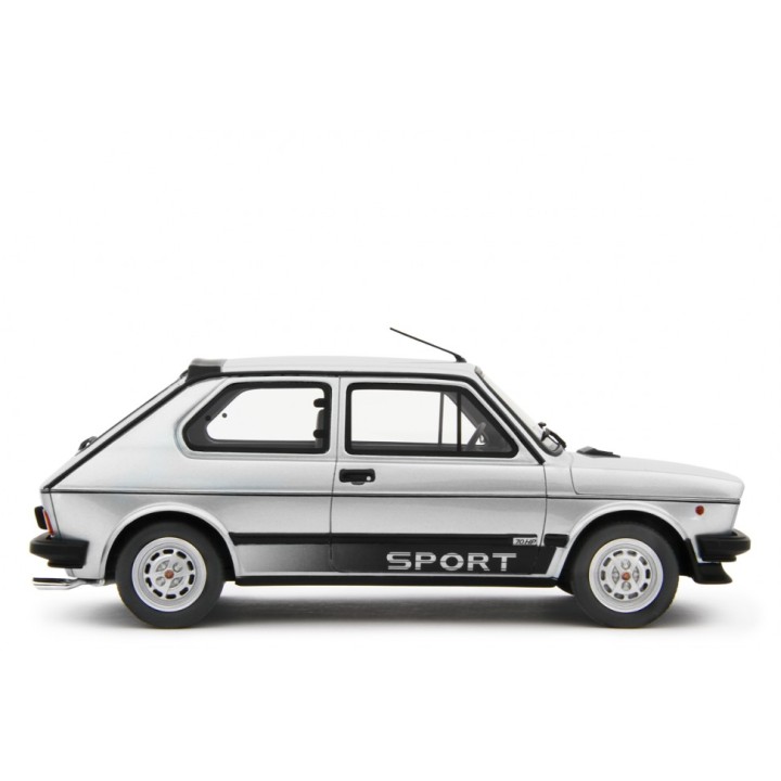 Fiat 127 Sport 1981 stříbrná, Laudoracing-Model 1:18