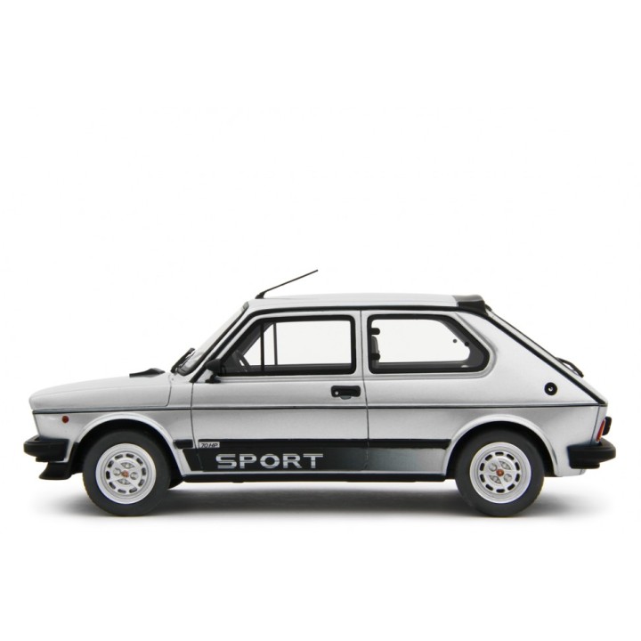 Fiat 127 Sport 1981 stříbrná, Laudoracing-Model 1:18