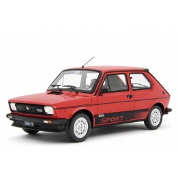 Fiat 127 Sport 1981 red, Laudoracing-Model 1/18 scale