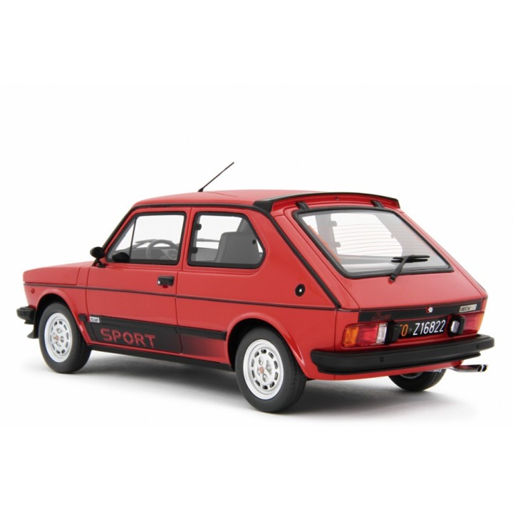 Fiat 127 Sport 1981 červená, Laudoracing-Model 1:18