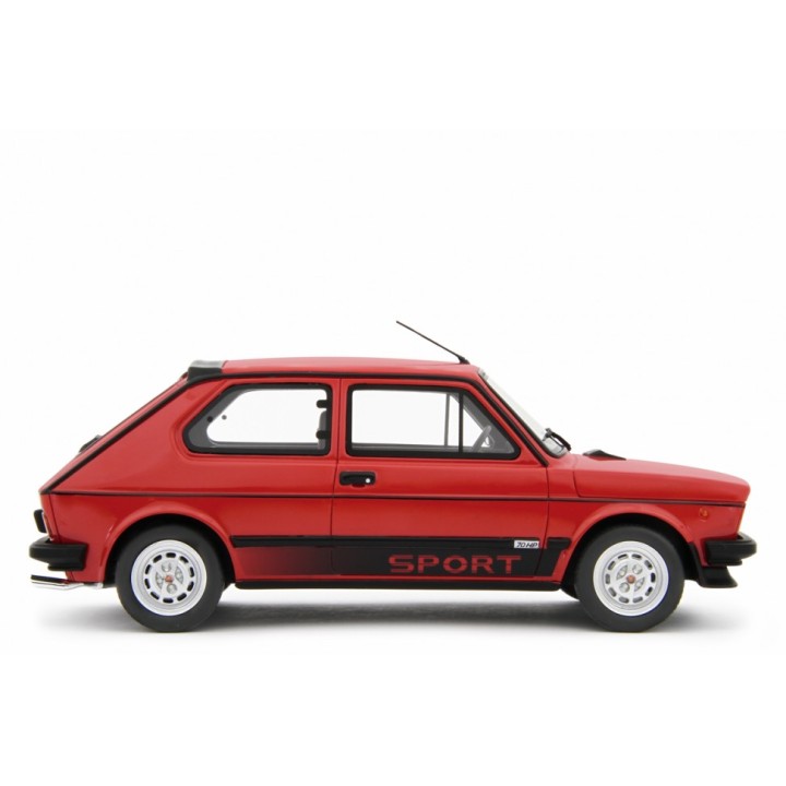 Fiat 127 Sport 1981 červená, Laudoracing-Model 1:18