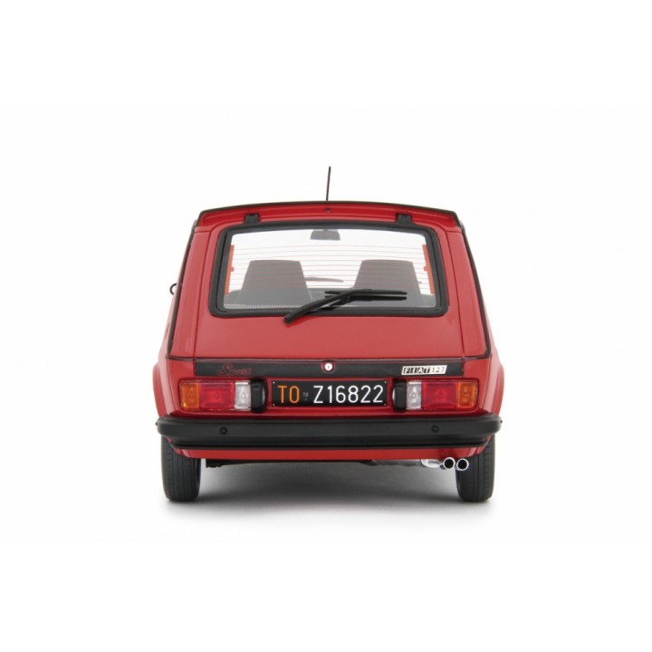 Fiat 127 Sport 1981 červená, Laudoracing-Model 1:18