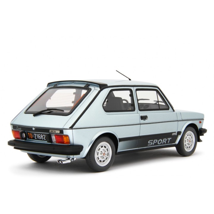 Fiat 127 Sport 1981 blue, Laudoracing-Model 1/18 scale