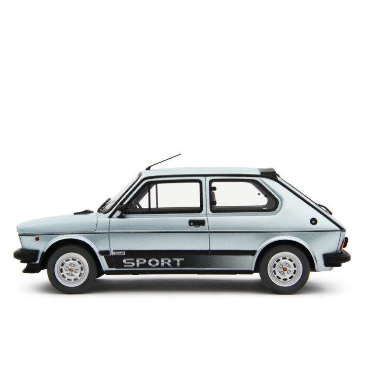 Fiat 127 Sport 1981 blue, Laudoracing-Model 1/18 scale