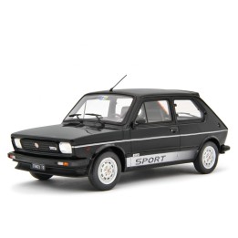 Fiat 127 Sport 1981 black, Laudoracing-Model 1/18 scale