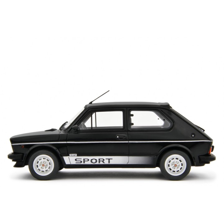 Fiat 127 Sport 1981 black, Laudoracing-Model 1/18 scale