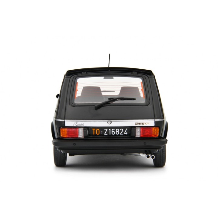 Fiat 127 Sport 1981 black, Laudoracing-Model 1/18 scale