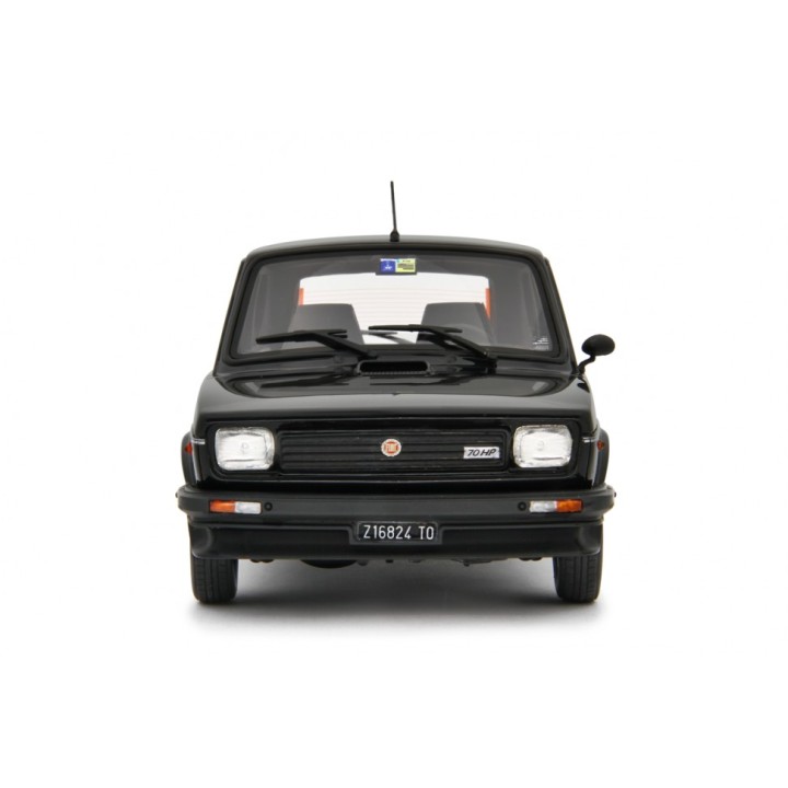 Fiat 127 Sport 1981 black, Laudoracing-Model 1/18 scale