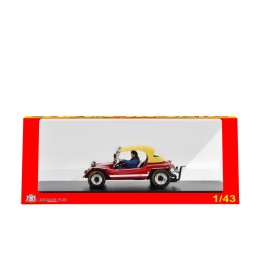 Puma Dune Buggy 1972  + Bud Spencer + Terence Hill, red, Laudoracing-Model 1/43 scale