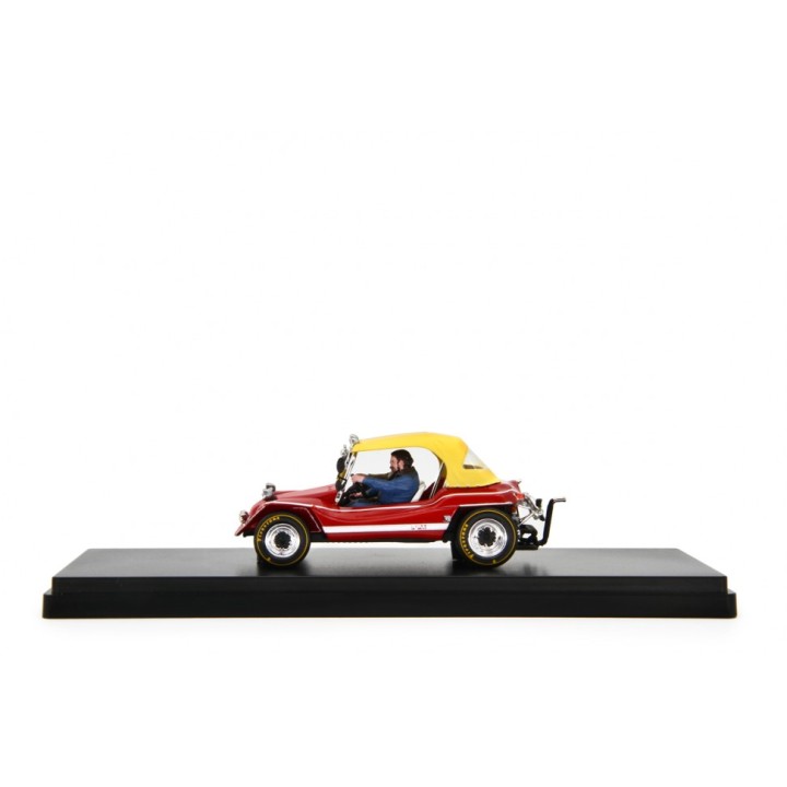 Puma Dune Buggy 1972  + Bud Spencer + Terence Hill, red, Laudoracing-Model 1/43 scale