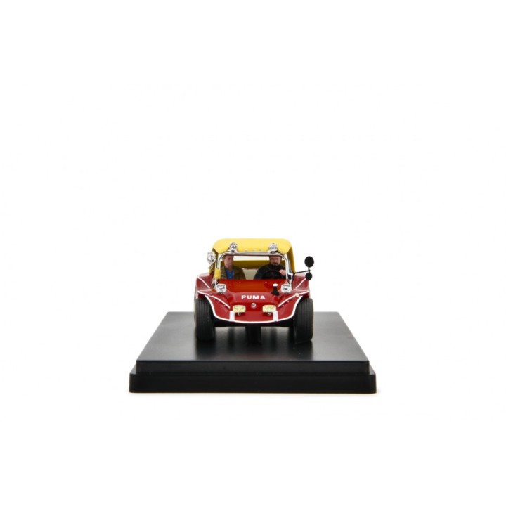 Puma Dune Buggy 1972  + Bud Spencer + Terence Hill, red, Laudoracing-Model 1/43 scale