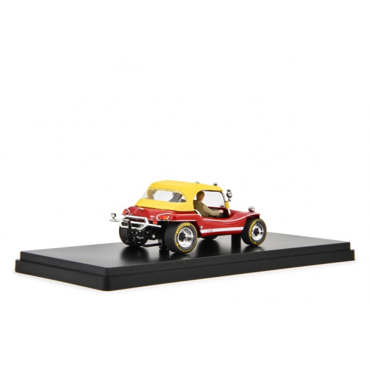 Puma Dune Buggy 1972  + Bud Spencer + Terence Hill, red, Laudoracing-Model 1/43 scale