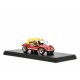 Puma Dune Buggy 1972 + Bud Spencer + Terence Hill, red, Laudoracing-Model 1/43 scale