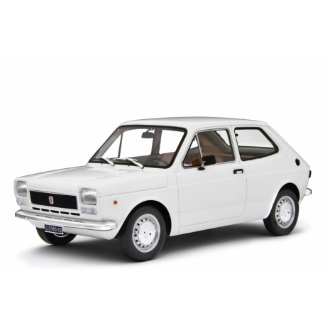 Fiat 127 3P 1. série 1972 bílá, Laudoracing-Model 1:18