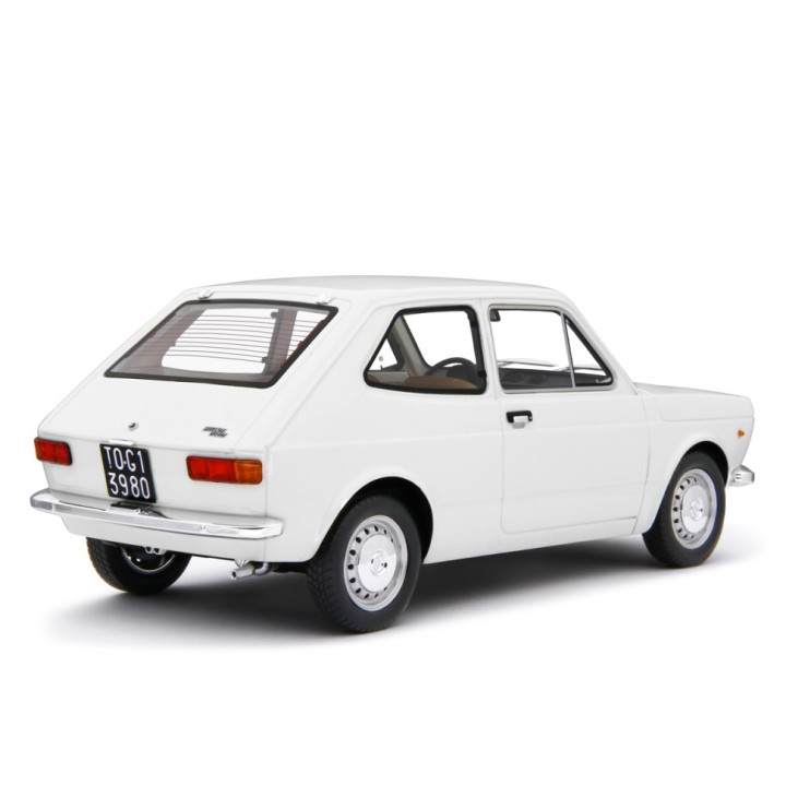 Fiat 127 3P 1. série 1972 bílá, Laudoracing-Model 1:18