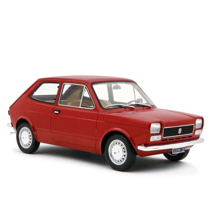 Fiat 127 1. serie 1972 red, Laudoracing-Model 1/18 scale