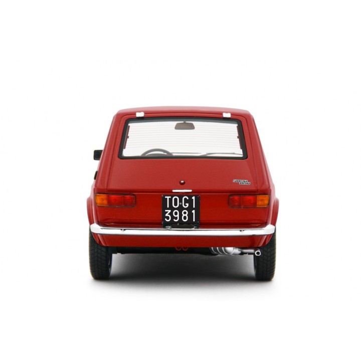 Fiat 127 1. serie 1972 red, Laudoracing-Model 1/18 scale