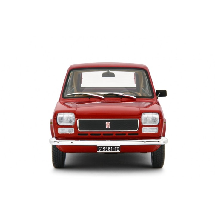 Fiat 127 1. serie 1972 red, Laudoracing-Model 1/18 scale
