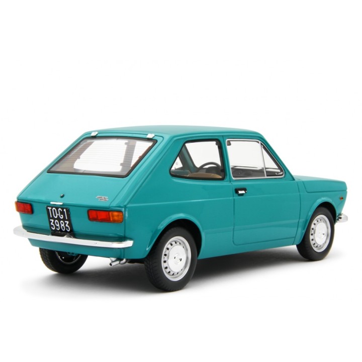 Fiat 127 3P 1. série 1972 modrá, Laudoracing-Model 1:18