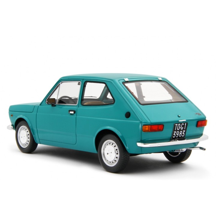 Fiat 127 3P 1. série 1972 modrá, Laudoracing-Model 1:18