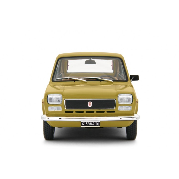 Fiat 127 1. serie 1972 yellow, Laudoracing-Model 1/18 scale
