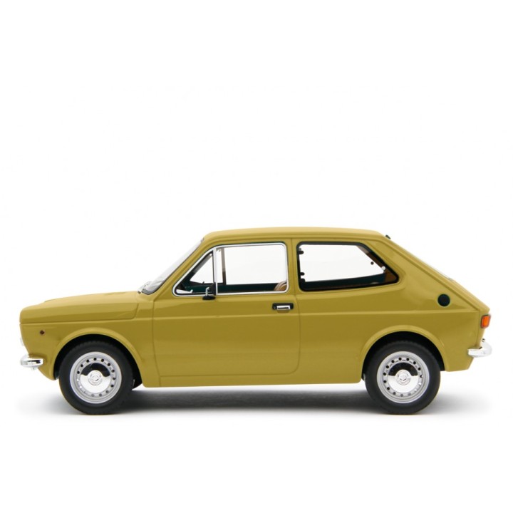 Fiat 127 1. serie 1972 yellow, Laudoracing-Model 1/18 scale