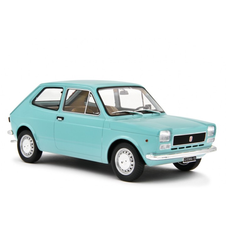 Fiat 127 3P 1. série 1972 světle modrá, Laudoracing-Model 1:18