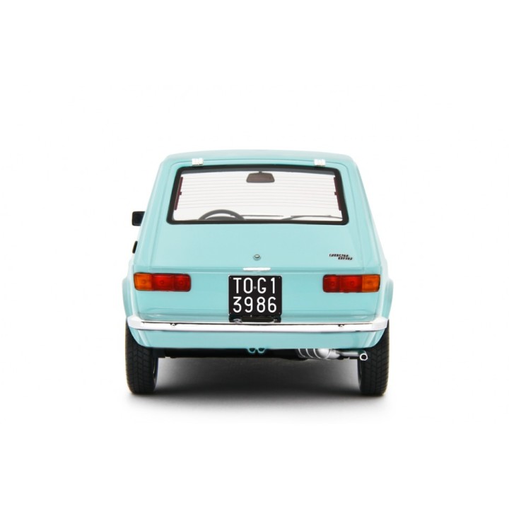 Fiat 127 1. serie 1972 light blue, Laudoracing-Model 1/18 scale