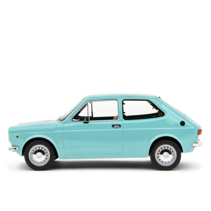 Fiat 127 1. serie 1972 light blue, Laudoracing-Model 1/18 scale