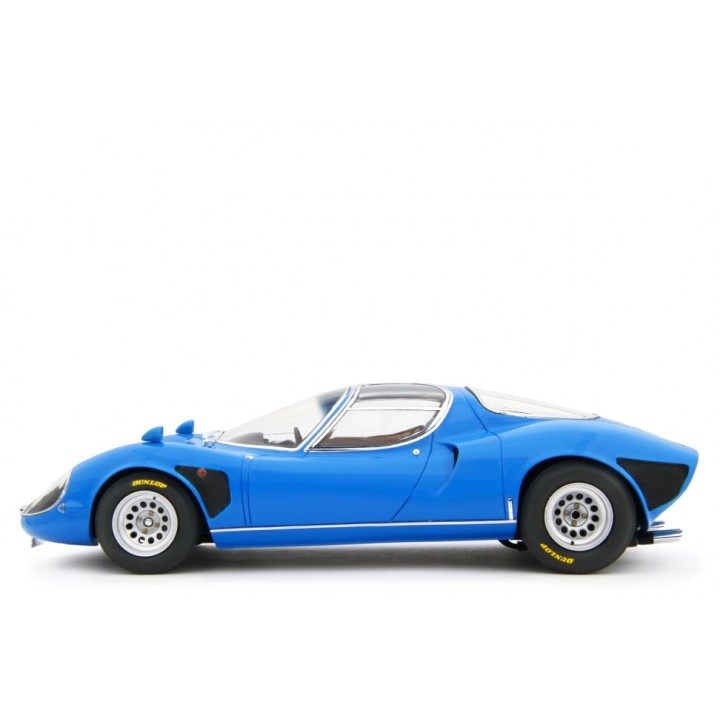 Alfa Romeo 33 Coupe Stradale 1967 D Version Telaio 111 blue, Laudoracing-Model 1/18 scale