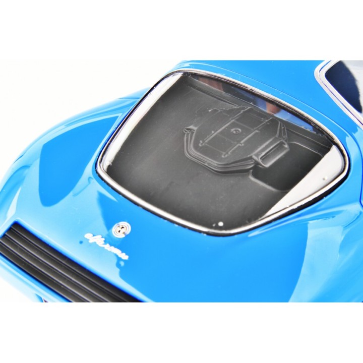 Alfa Romeo 33 Coupe Stradale 1967 D Version Telaio 111 blue, Laudoracing-Model 1/18 scale
