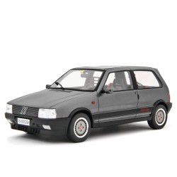 Fiat Uno Turbo i.e. Antiskid 1988 silver, Laudoracing-Model 1/18 scale