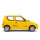 Fiat Seicento Sporting Abarth 1998 yellow, Laudoracing-Model 1/18 scale