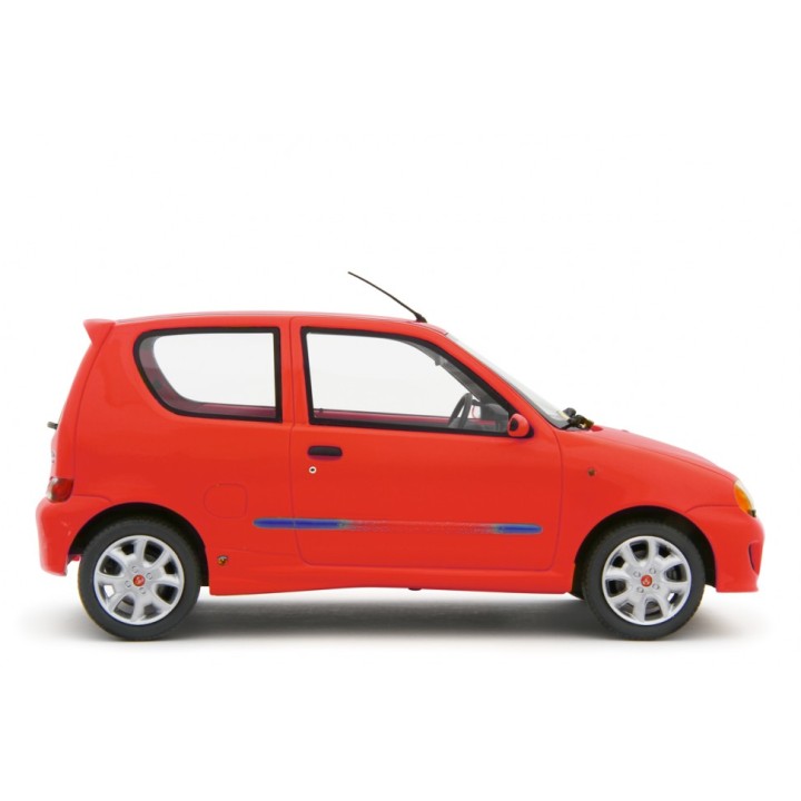 Fiat Seicento Sporting Abarth 1998 červená, Laudoracing-Model 1:18