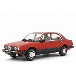 Alfa Romeo Alfetta 2.0i Quadrifoglio Oro E.E. 1983 red, Laudoracing-Model 1/18 scale