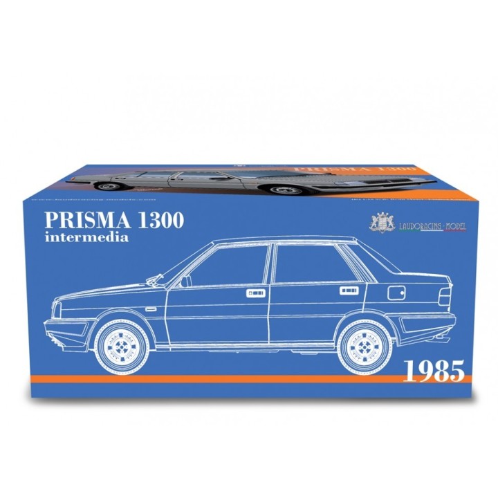 Lancia Prisma 1300 1985 grey, Laudoracing-Model 1/18 scale