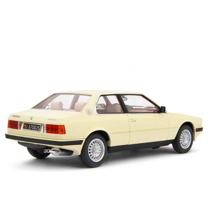 Maserati Biturbo 2.0 1982 beige, Laudoracing-Model 1/18 scale