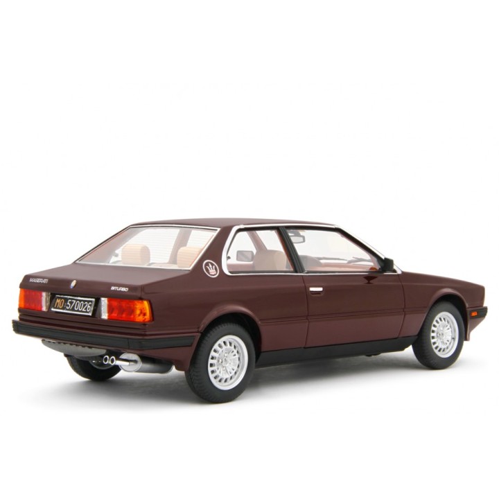 Maserati Biturbo 2.0 1982 burgundy, Laudoracing-Model 1/18 scale