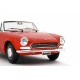 Fiat 124 Sport Spider AS 1968 red, Laudoracing-Model 1/18 scale