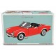 Fiat 124 Sport Spider AS 1968 red, Laudoracing-Model 1/18 scale