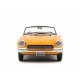 Fiat 124 Sport Spider AS 1968 yellow, Laudoracing-Model 1/18 scale