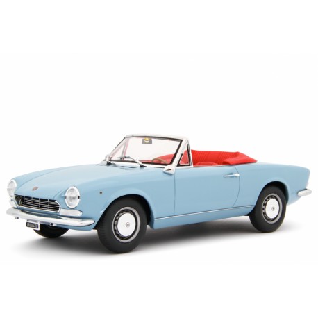 Fiat 124 Sport Spider AS 1968 modrá, Laudoracing-Model 1:18