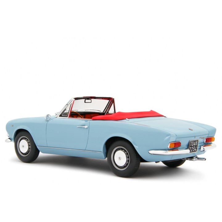 Fiat 124 Sport Spider AS 1968 blue, Laudoracing-Model 1/18 scale