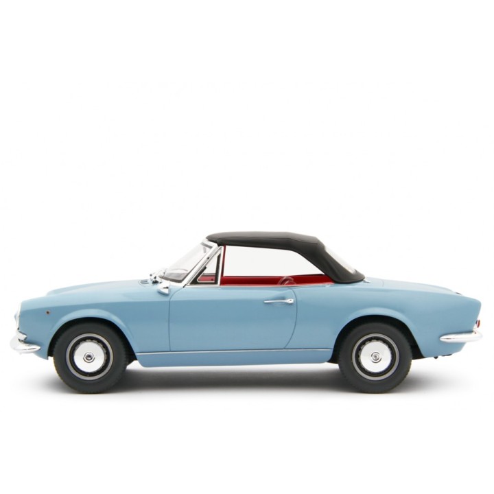 Fiat 124 Sport Spider AS 1968 modrá, Laudoracing-Model 1:18
