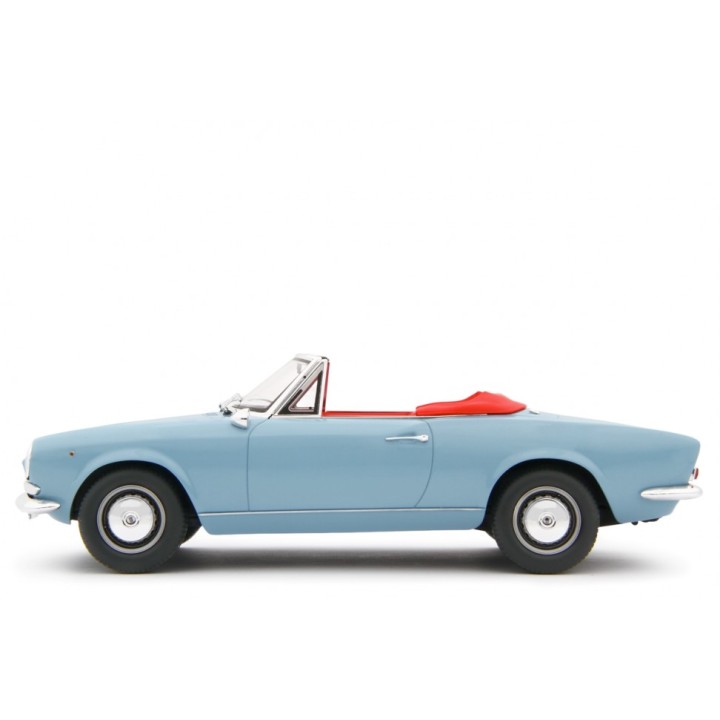 Fiat 124 Sport Spider AS 1968 blue, Laudoracing-Model 1/18 scale