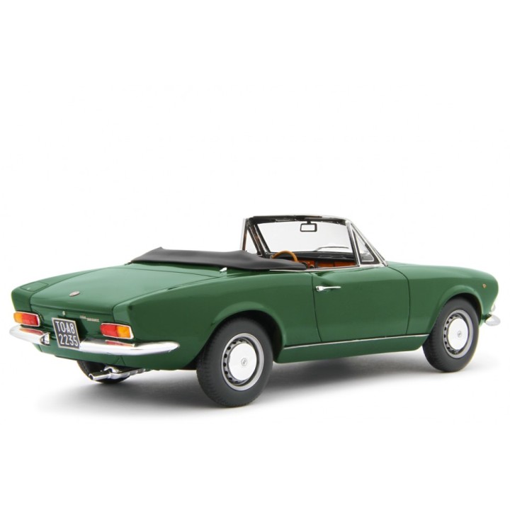 Fiat 124 Sport Spider AS 1968 zelená, Laudoracing-Model 1:18