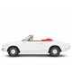 Fiat 124 Sport Spider AS 1968 white, Laudoracing-Model 1/18 scale